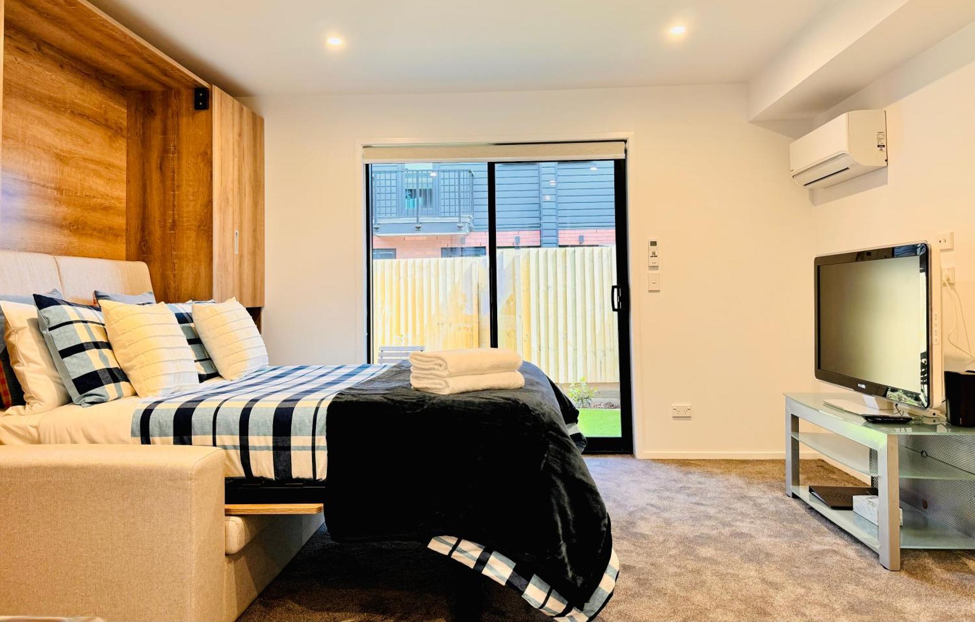 Central Christchurch Heartstay Studio Luaran gambar